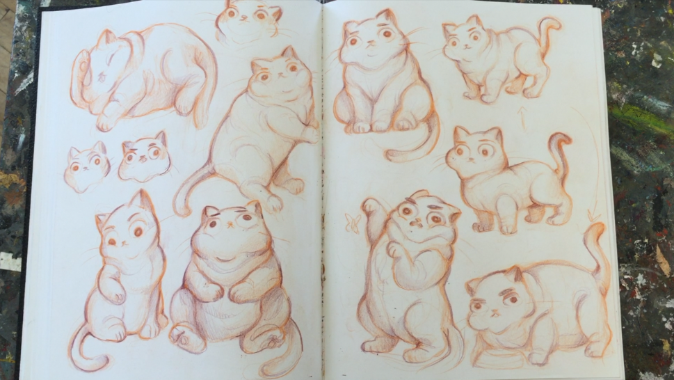 How Cynthia Draws Cute & Cuddly Creatures