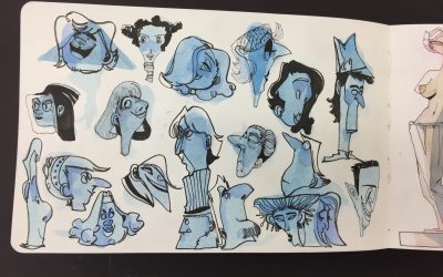 Pheobe’s Sketchbook Part II – Character Design Crazy