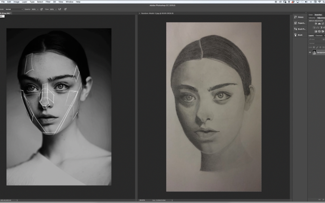 How To Get More Dimension In Your Portrait Drawings