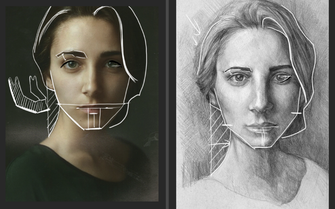 Portrait Drawing Tips – Getting A Likeness | Drawing Tutorials Online Blog