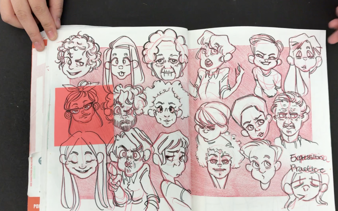 Joie’s Sketchbook – Fast Crayola