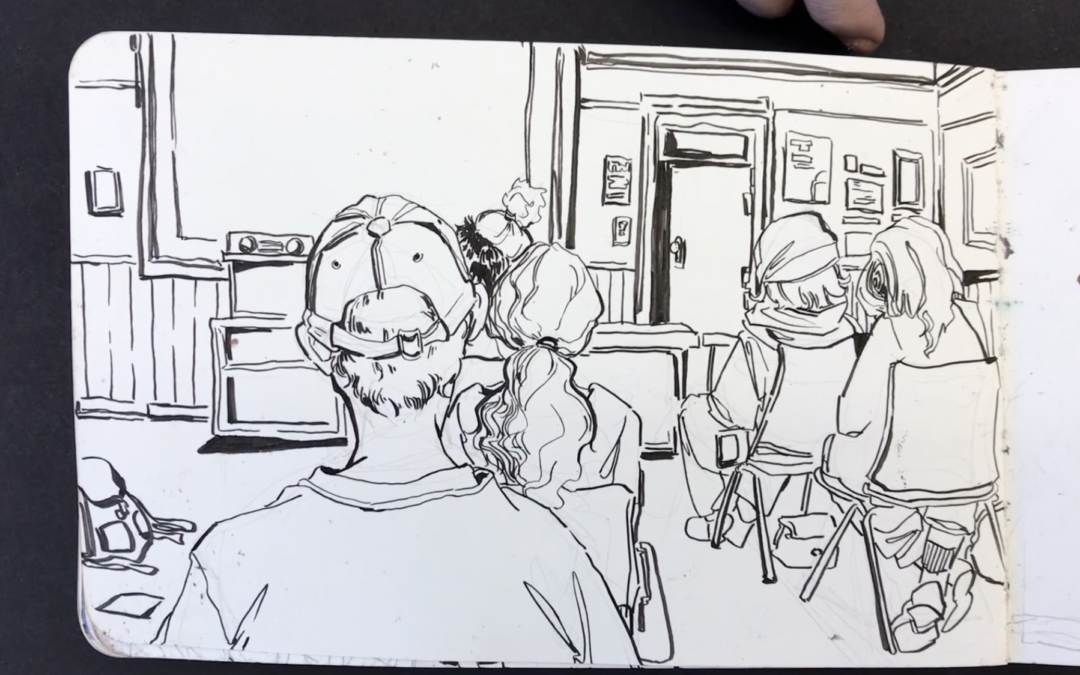Song’s sketchbook – Visiting Student Day