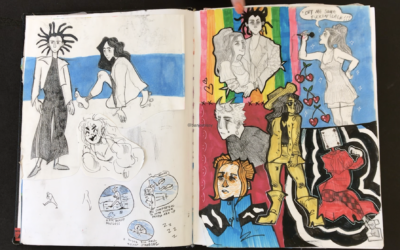 Delaney’s Sketchbook – Every Square Inch