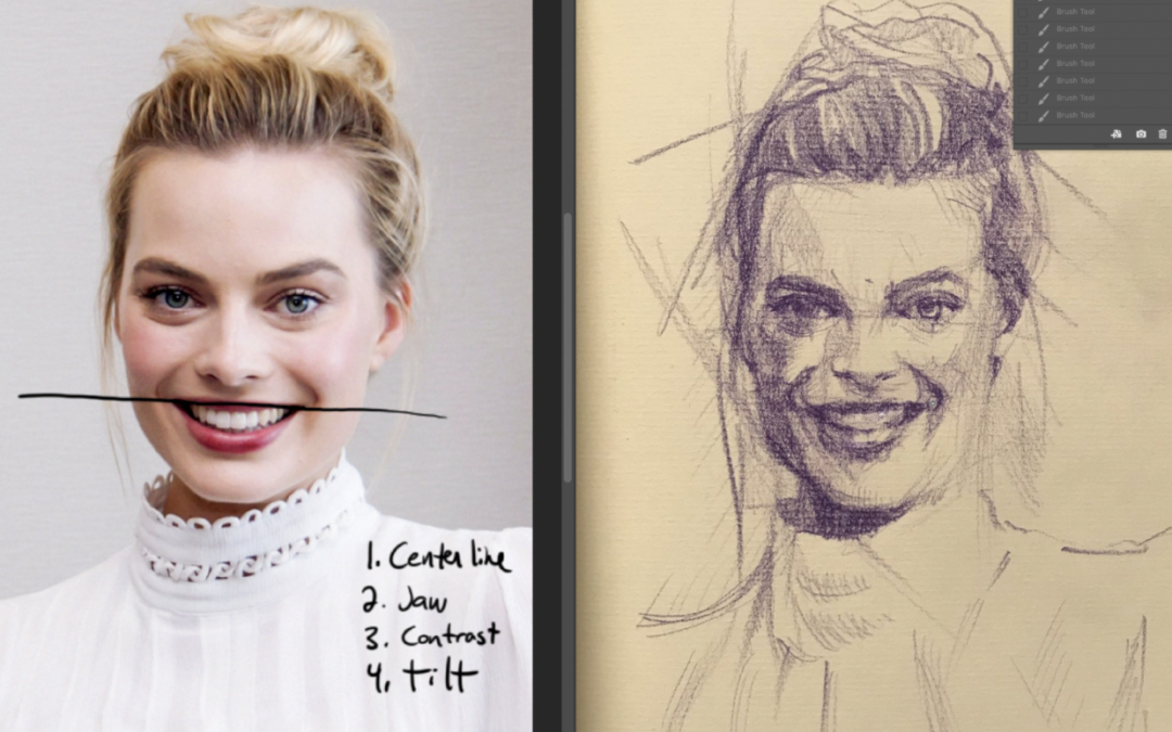Five Tips For Drawing A Portrait Likeness